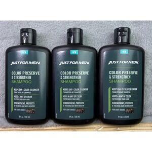 Just for Men Color Shampoo Light Shades 3 Pack Sandy Blond To Medium Brown